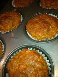 sweet potato and five spice muffin
