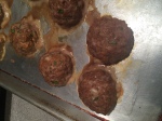 meatballs right from the oven